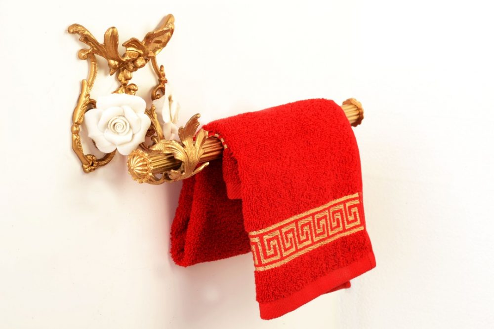 آویز حوله مدل رز