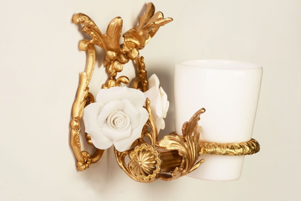 جا مسواک دیواری مدل رز - تصویر 2